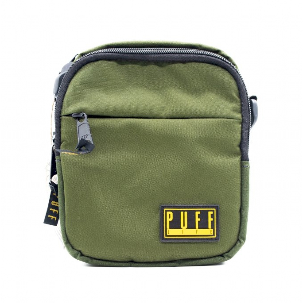 01328 - PUFF NEW SHOULDER BAG - VERDE - 01328