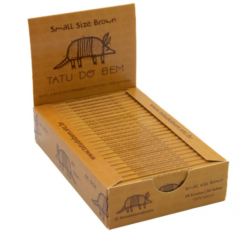 01615 - TATU DO BEM SEDA SMALL SIZE BROWN - 01615