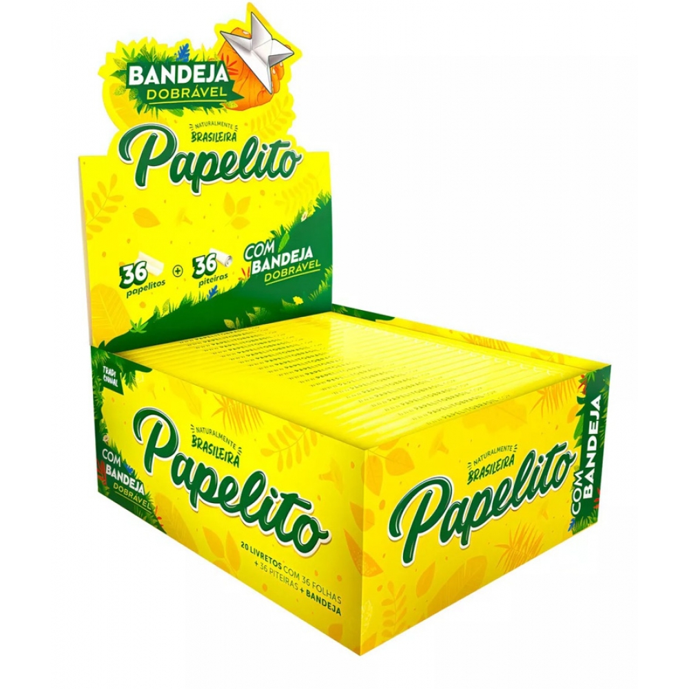 01637 - PAPELITO SEDA C/ PITEIRA E BANDEJA - 01637