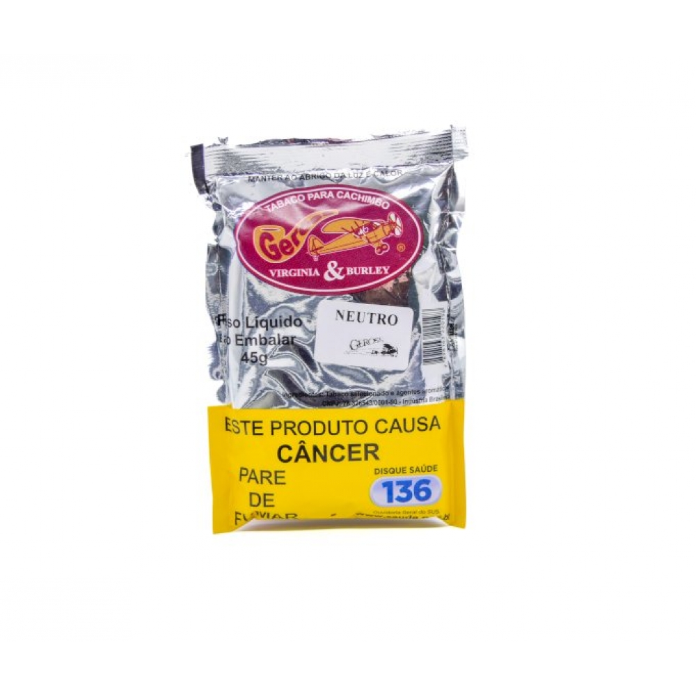 10070 - GEROSS NEUTRO 45G TABACO CACHIMBO - 10070