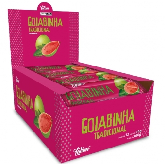 02414 - LATAM GOIABA C/ ACUCAR 12X30G