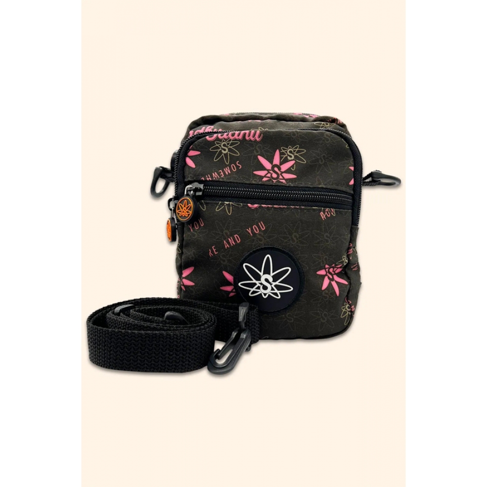 01849 - SADHU SHOULDER BAG ROSA/LARANJA - 01849