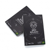 01258 - BEM BOLADO KIT PITEIRA DE VIDRO + SEDA - 01258