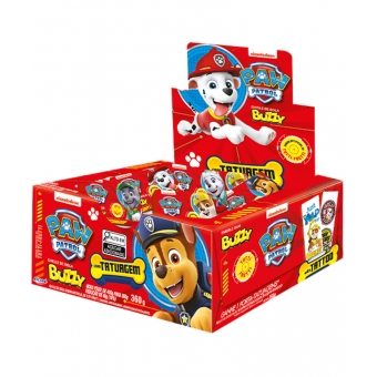 01939 - CHICLE BUZZY PATRULHA CANINA TUTTI FRUTTI 90UN