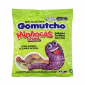 02353 - BALA GOMA GOMUTCHO MINHOCAS SORT ACI 64G - 02353