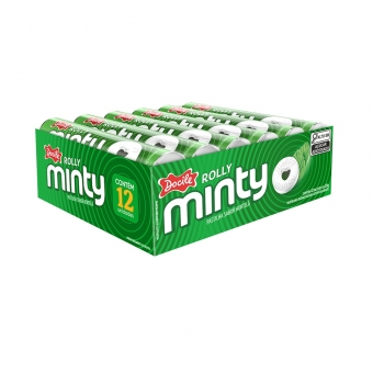02310 - PASTILHA ROLLY MINTY HORTELA 12X29G