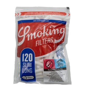 01644 - SMOKING FILTRO SLIM LONGO 6X22