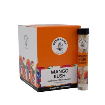 01498 - BUDMASTER PAPER CONE MANGO KUSH