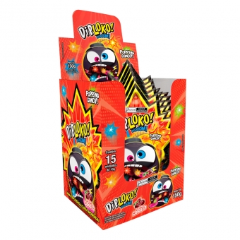 01823 - DIPLOKO MINI BOOM CEREJA 15X10G