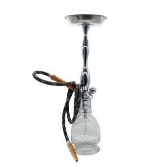 00522 - NARGUILE MYA ISTAMBUL PRATA CRISTAL