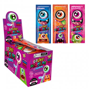 01885 - DIPLOKO NEON MONSTERS OLHO 15X10