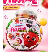 02169 - DANCLETS POTE FRUTAS RECHEIO AZEDINHO 50X9,5G - 02169