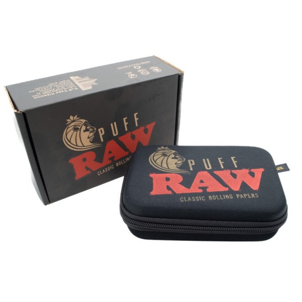 01570 - PUFF CASE CLASSICO RAW BLACK - 01570
