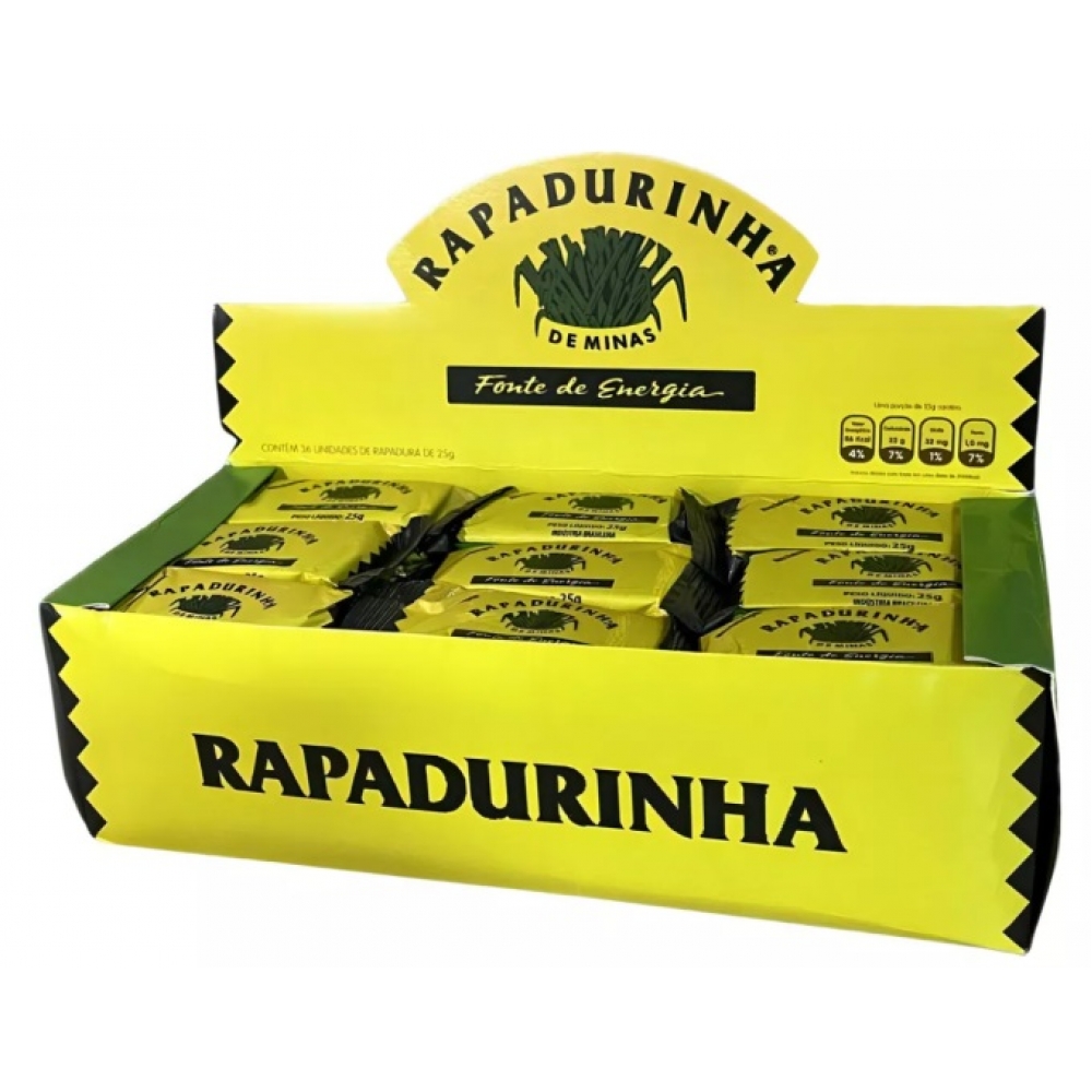 01727 - RAPADURINHA 25G DISPLAY - 01727