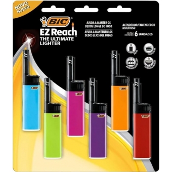 01602 - ACENDEDOR BIC MULT EZ REACH