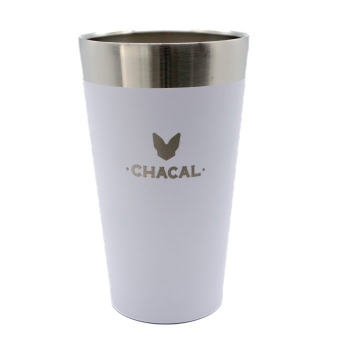 01558 - COPO TERMICO INOX BRANCO 473ML