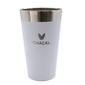 01558 - COPO TERMICO INOX BRANCO 473ML - 01558