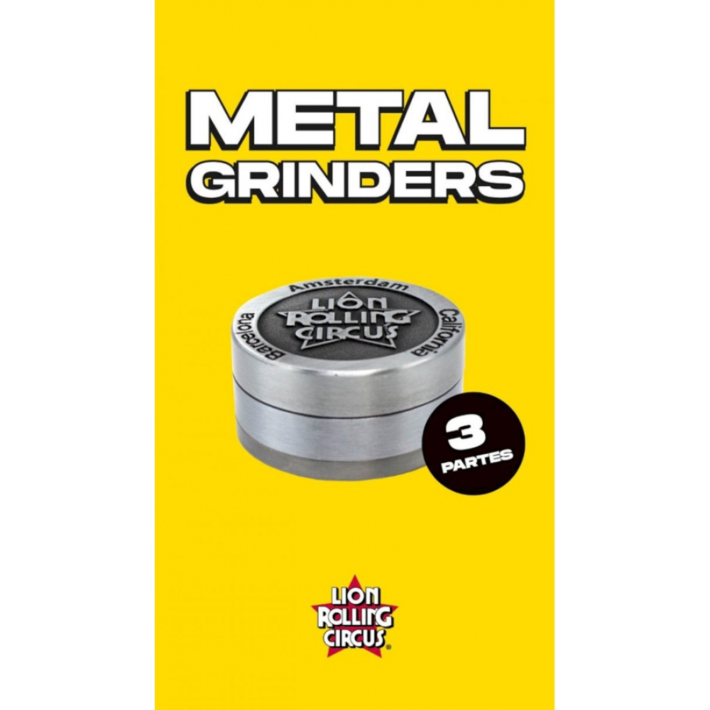 00648 - LRC DICHAVADOR GRINDER METAL 3 PARTES - 00648