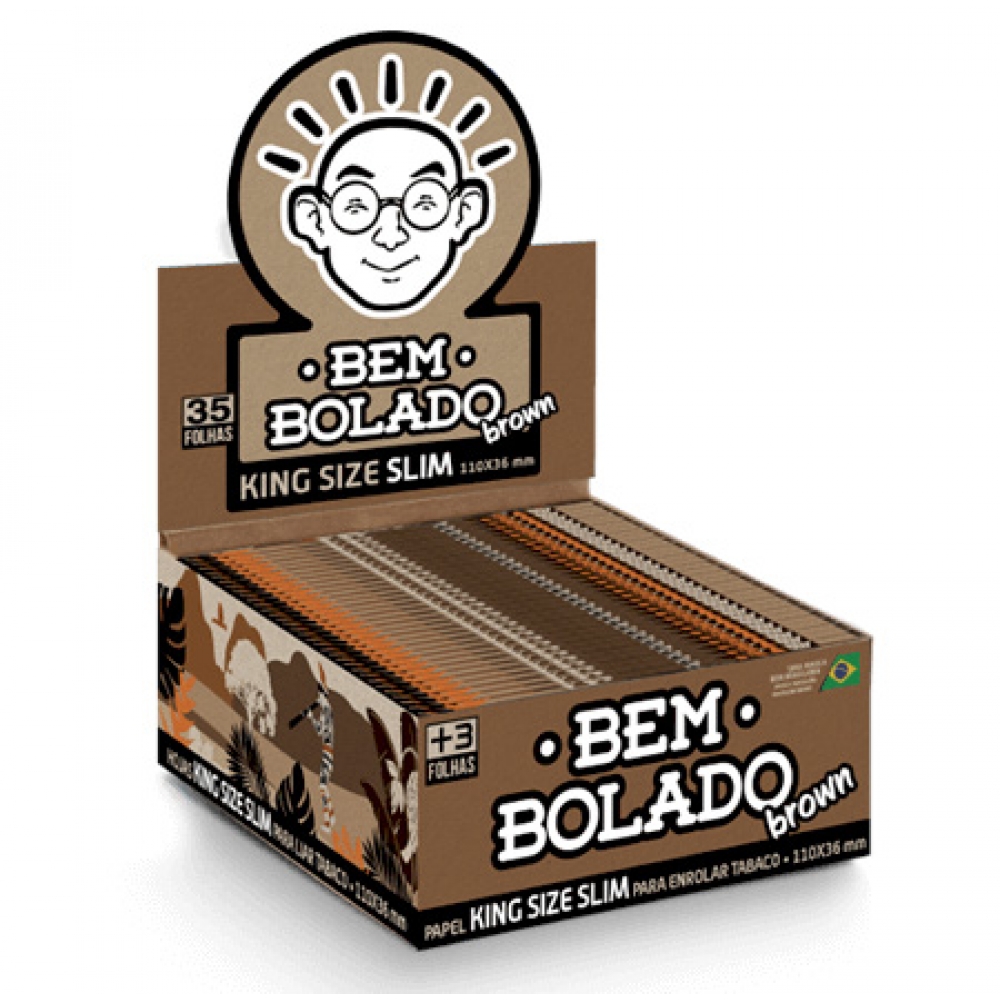 00590 - BEM BOLADO SEDA BROWN SLIM - 00590