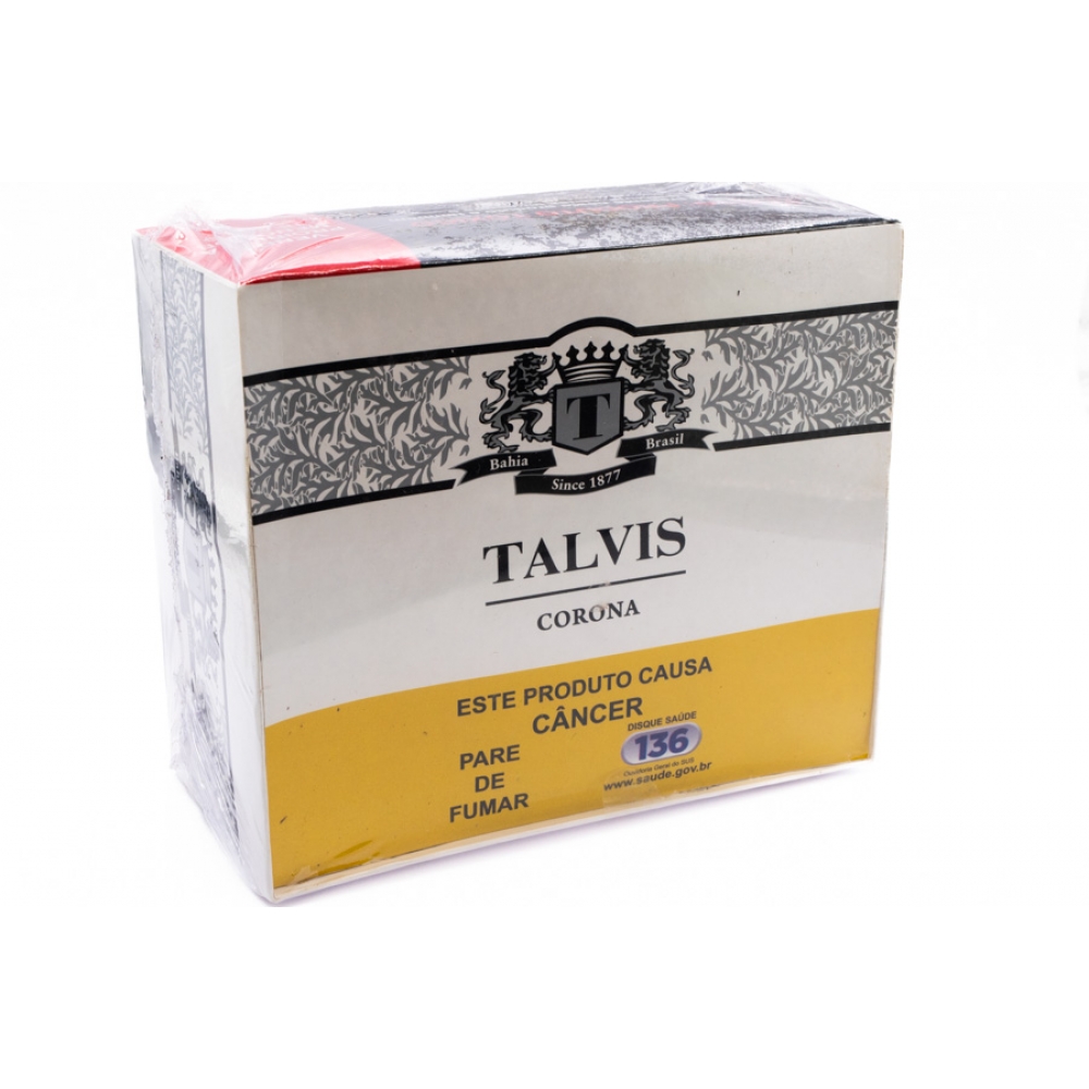 01634 - CHARUTO TALVIS BLACK CORONA C/50 - 01634