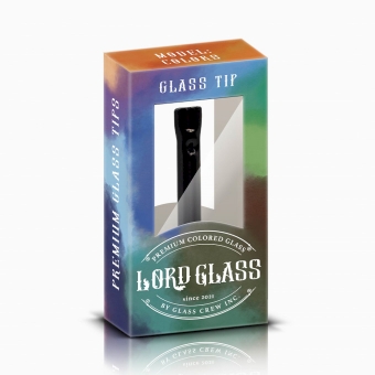 00872 - PITEIRA DE VIDRO LORD GLASS COLORS