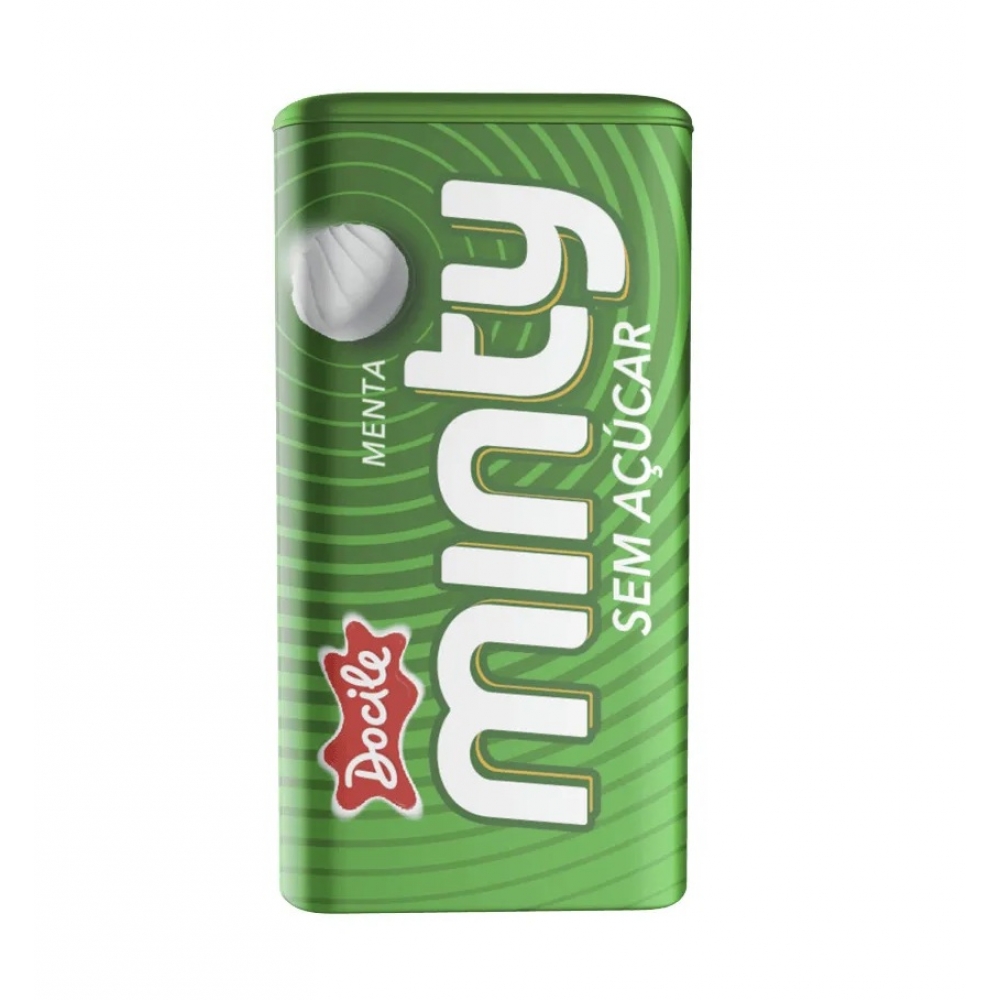 02318 - BALA MINTY MENTA SEM ACUCAR 9X21G - 02318