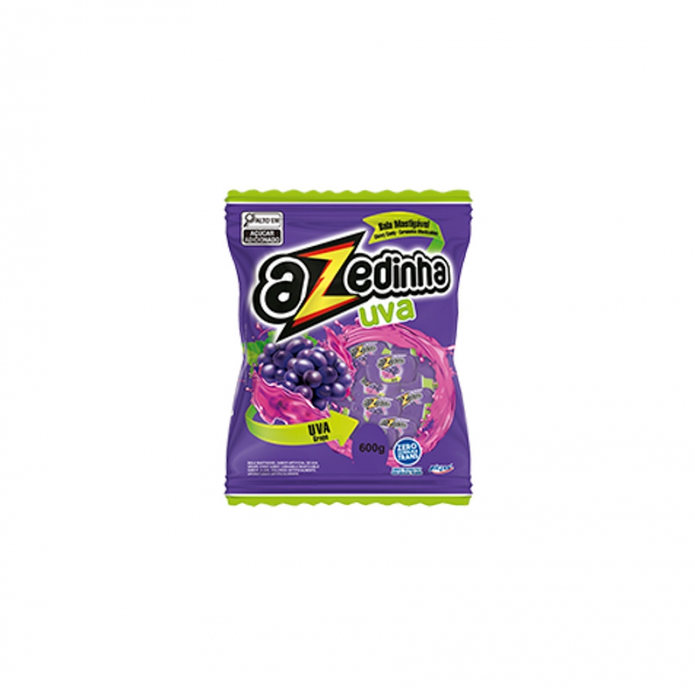 01949 - BALA MASTIGAVEL AZEDINHA UVA 500G - 01949