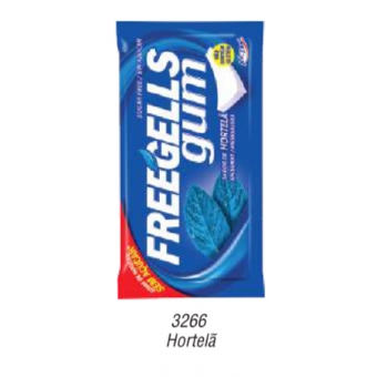 01954 - CHICLE FREEGELLS GUM HORTELA 15UN