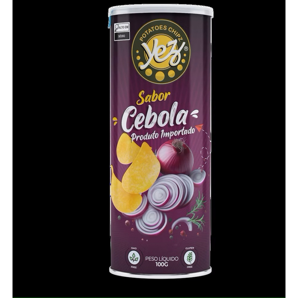 01882 - BATATA YEZ SABOR CREME E CEBOLA - 01882