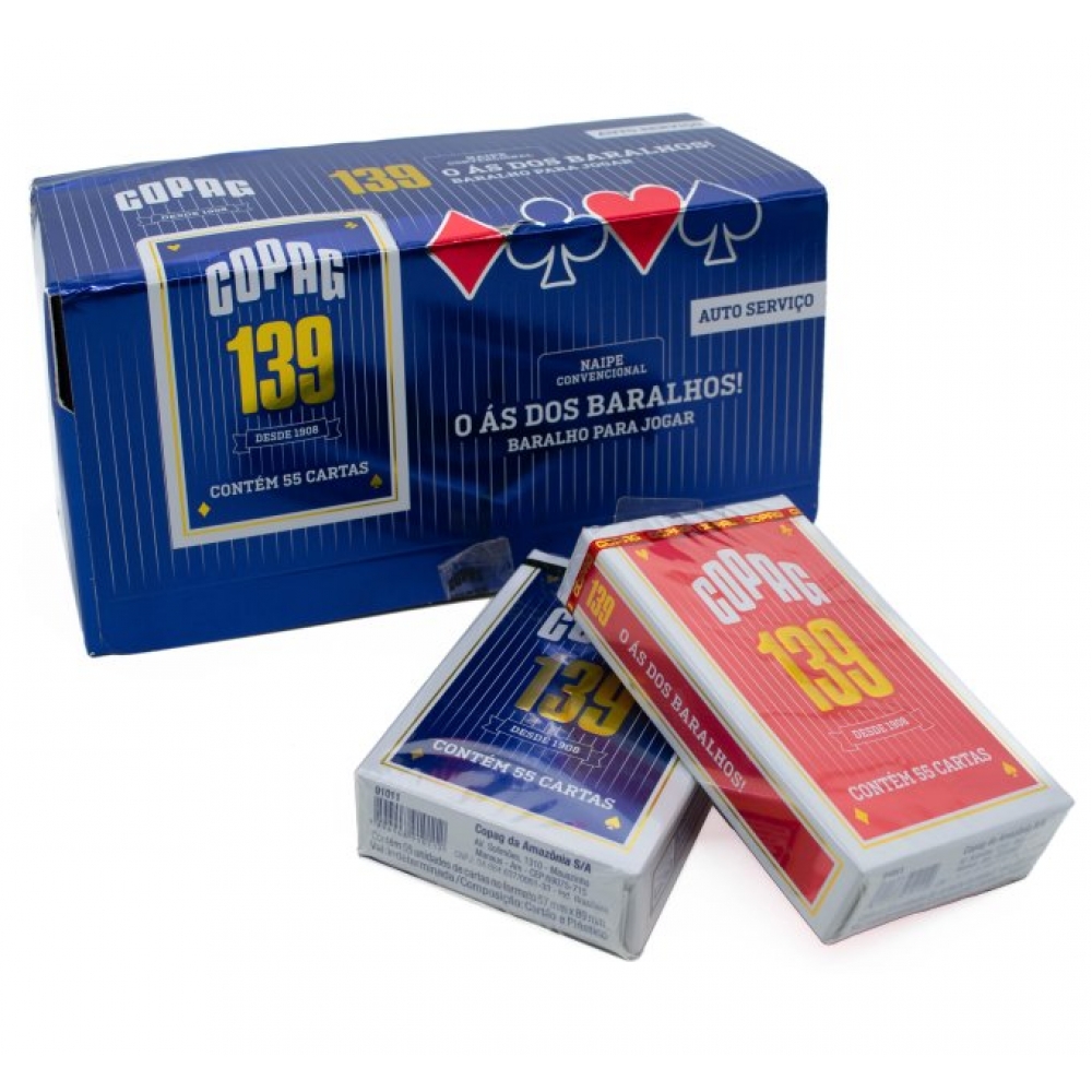 01363 - BARALHO 139 AS COPAG - 01363
