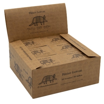 02093 - TATU DO BEM PITEIRA LARGE PAPEL BRANCO