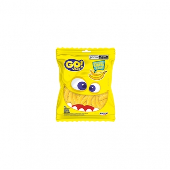 01928 - BALA GELATINA GO JELLY BANANA 70G