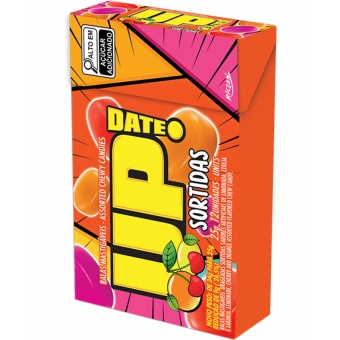 01959 - CONFEITO MASTIGAVEL UP FRUTAS SORTIDAS 12UN