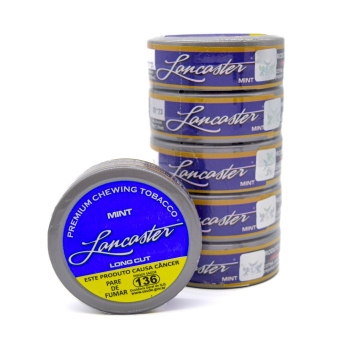 01804 - LANCASTER MINT FUMO DE MASCAR LATA 34G