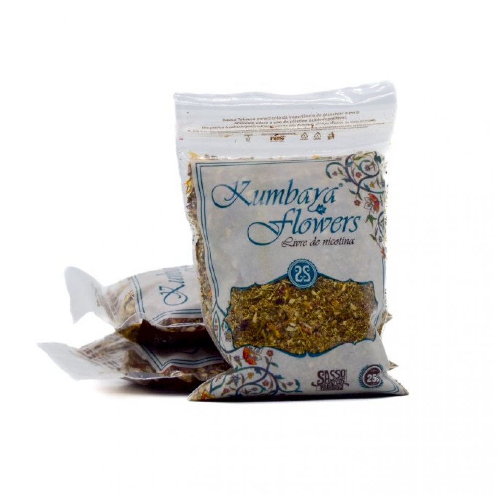 01102 - SASSO KUMBAYA FLOWERS TABACO - 01102