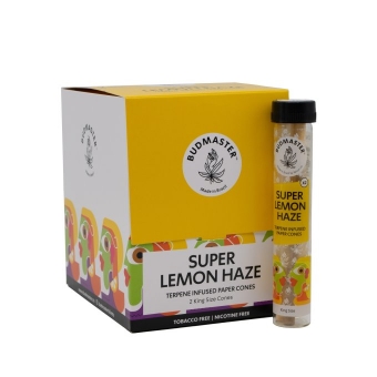 01497 - BUDMASTER PAPER CONE LEMON HAZE