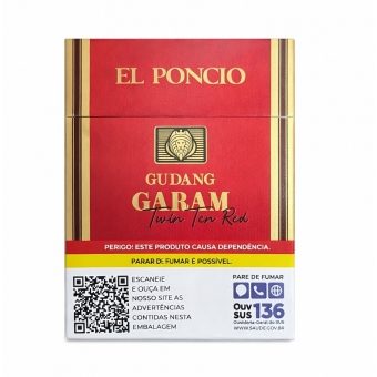 02182 - EL PONCIO GUDANG GARAM TWIN TEN RED