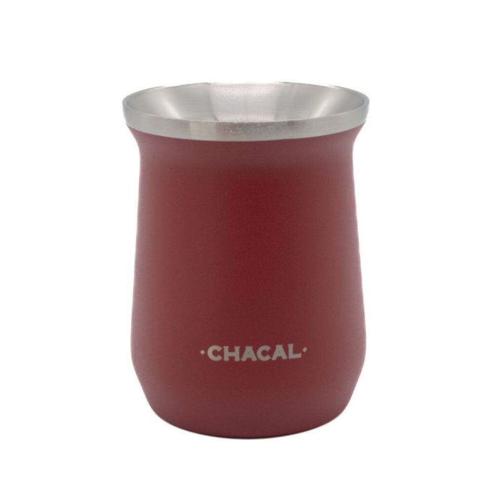 01555 - COPO TERMICO INOX VERMELHO 236ML - 01555