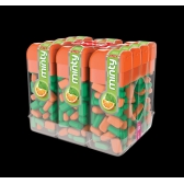 02312 - BALA MINI MINTY HORT+ LARANJA 12X14G - 02312